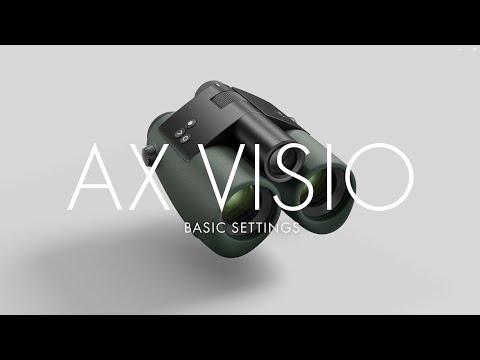 SWAROVSKI OPTIK AX Visio - How to adjust the basic settings