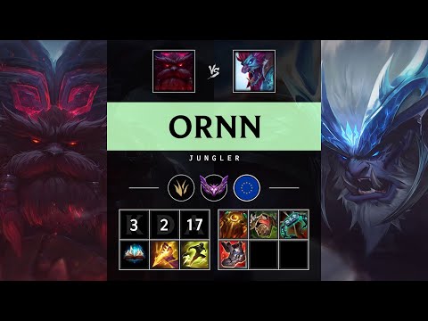 Ornn Jungle vs Trundle - EUW Master Patch 25.13