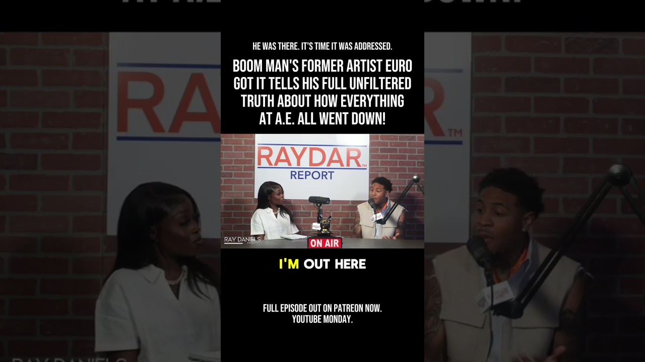 Boom Man finally gets addressed by his former artist Euro Got It!
