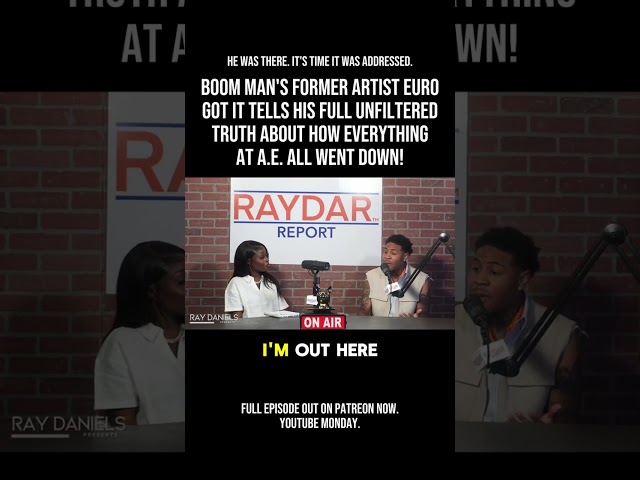 Boom Man finally gets addressed by his former artist Euro Got It!