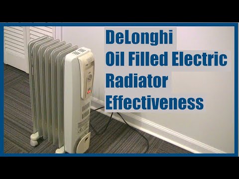 DeLonghi Oil Filled Electric Radiator Effectiveness