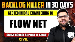 Geotechnical Engineering 01 | Flow Net | Civil Engineering | GATE 2025 Crash Course