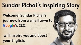 Sundar Pichai's Inspiring Story || Learn English Through Story Level 3 🔥 || Listening Practice ✅