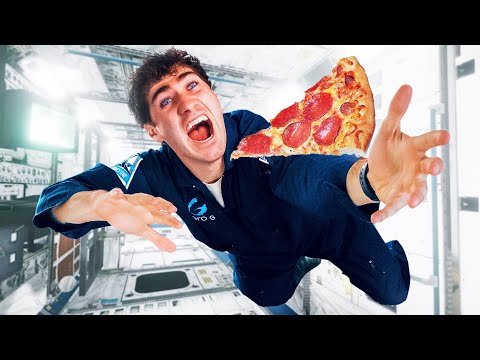 I Ate A Slice Of Pizza In Space!