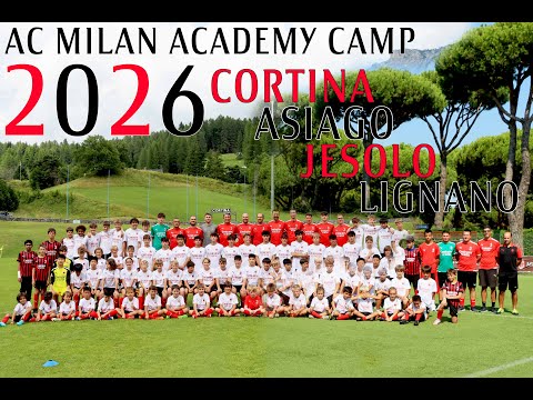 Registration Open - Summer 2026 | AC Milan Academy Camp