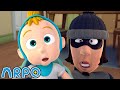 Arpo VS Thief | Baby Daniel and ARPO The Robot | Funny Cartoons for Kids