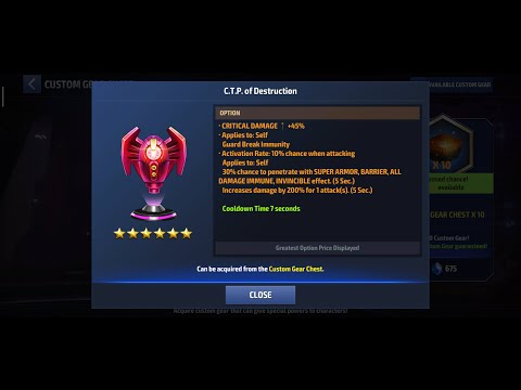 Marvel Future Fight Top 5 Characters For Ctp Of Destruction