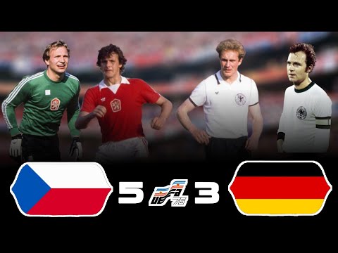 The Panenka 😮 that Crowned a Legend! 🥶🌟 》 Czechoslovakia 5 × 3  West Germany | Euro 1976 Final