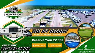 Discover the Ultimate RV Park Getaway | The RV Resort in Alvarado, TX