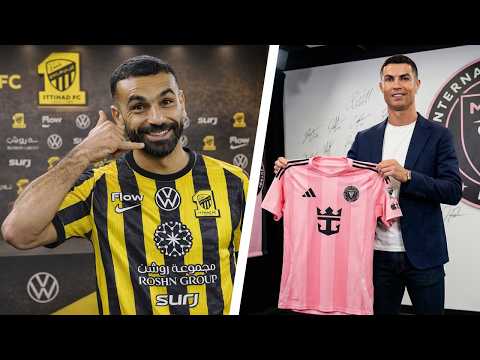 🚨MESSI SIGNS RONALDO TO INTER MIAMI?! SALAH JOINS AL-ITTIHAD?! | LATEST TRANSFER RUMOURS 2026