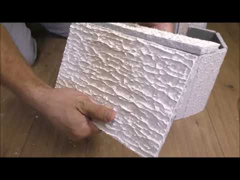 Дешевый КАМЕНЬ из гипсокартона своими руками