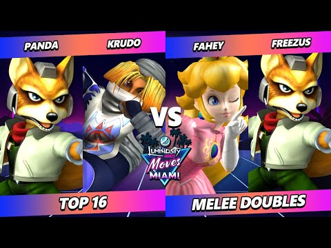 LMM Miami 2024 - Panda & Krudo Vs. Fahey & Freezus - Smash Melee - SSBM