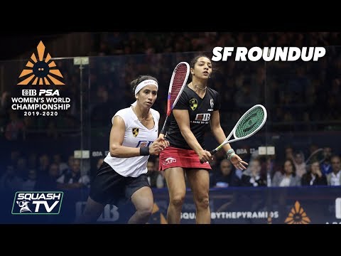 Squash: CIB PSA Women's World Champs 2019/20 - SF Roundup