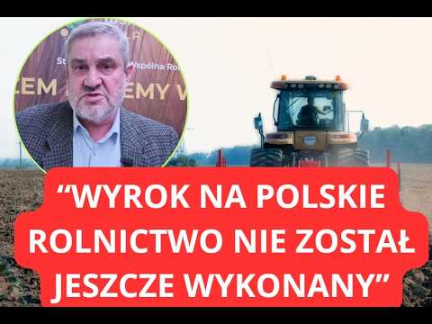Strategia dla polskiego rolnictwa ponad podziałami. Ardanowski: Wyrok śmierci nie został wykonany