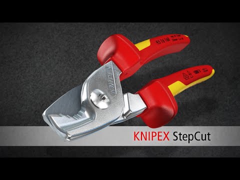 KNIPEX StepCut® Cable Shears video