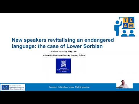 2.4 New speakers revitalising an endangered language: The case of Lower Sorbian