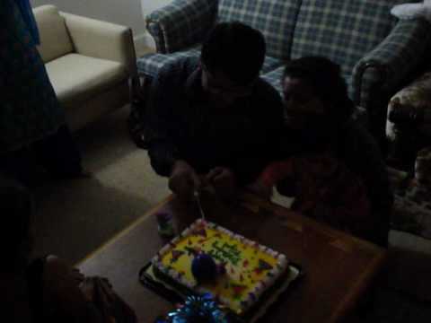 Cake Cutting of Rijul's birthday