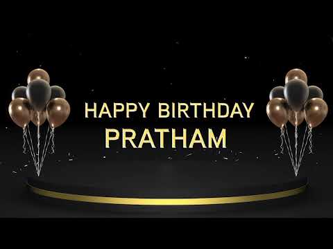 Wish you a very Happy Birthday Pratham