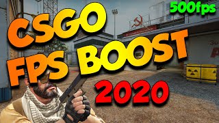 How To Get More FPS in CSGO - Boost FPS 2020