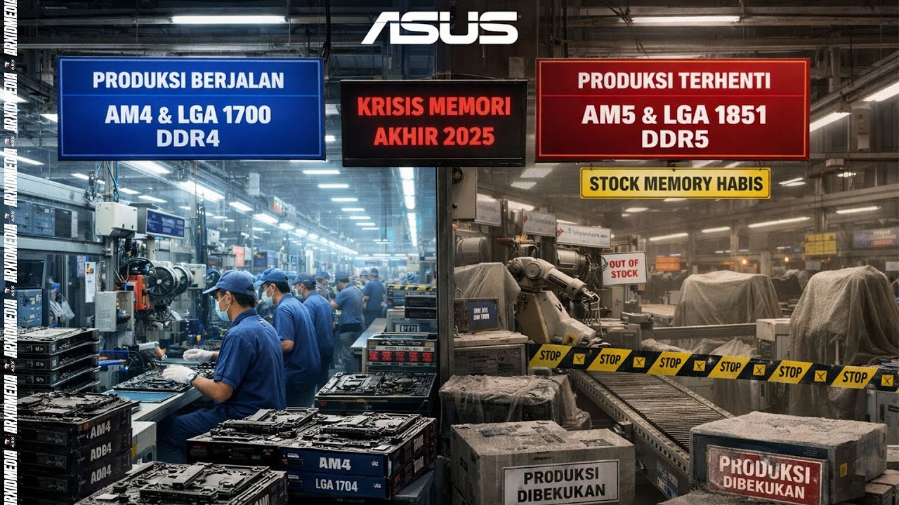 🔴 Live Stream #309 ASUS Mau Hidupin Lagi AM4 Dan DDR4 di 2026?!