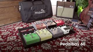 Video thumbnail for Palmer PedalBay Series Overview - practical pedalboards for musicians everywhere! by Palmer