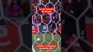Gol de Viveros!!! Athletico PR 1x0 Botafogo #brasileirão #athletico #botafogo
