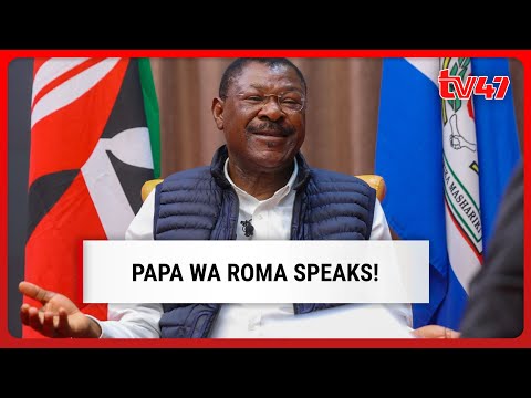 PAPA WA ROMA SPEAKS: Wetangula on-Being a speaker, Ford Kenya leadership, Jirongo, UDA-ODM Coalition