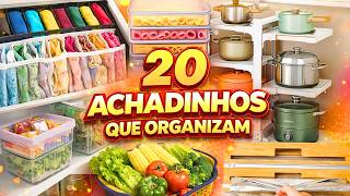 20 SOLUÇÕES SHOPEE PARA MANTER A ORGANIZAÇÃO NA CASA | Canal Dicas de Consumidor