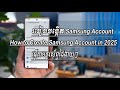 របៀបបង្កើត Samsung Account 2025 How To Create Samsung Account In 2025