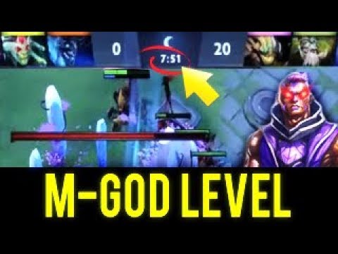M-GOD MODE ON! NOONE 8 Min GG - 20 KILLS in 7 MINs EPIC DON'T TOUCH STRAT AMAZING DOTA 2