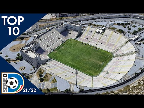 Top 10 Biggest Serie D Stadiums 21/22