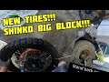 tire change on the csc rx4