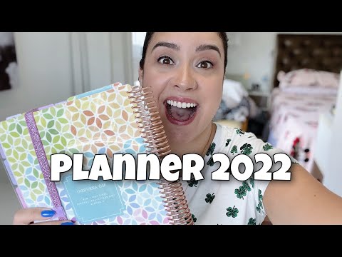 Planner 2022: meu planner + dicas de como se organizar e planejar!