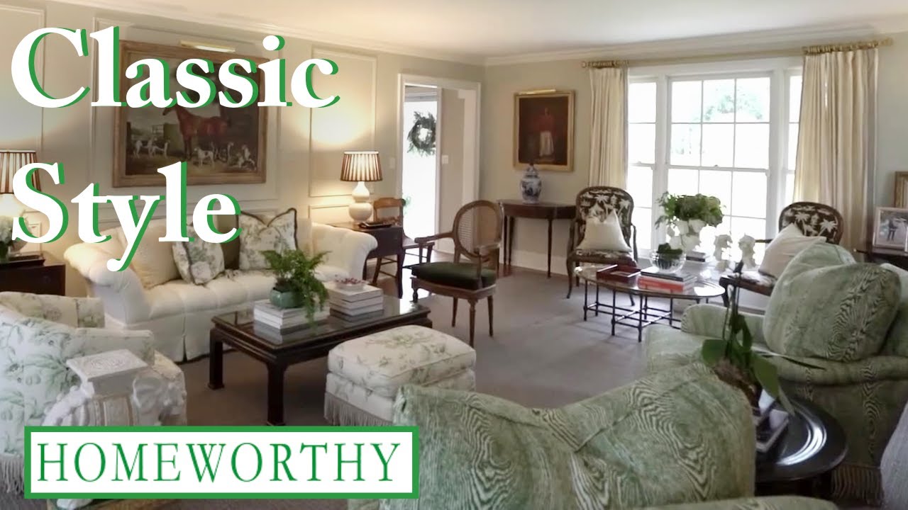 Inside 4 Gorgeous Homes with Classic Style | Traditional interiors, Grand Antiques