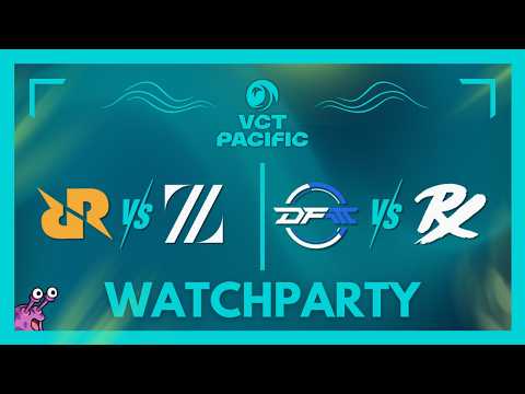 RRQ vs ZETA & PRX vs DFM | VCT Pacific Stage 2 Group Stage