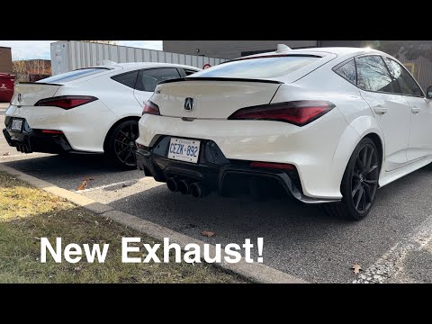 2024 ACURA INTEGRA TYPE S: FIRST EVER CAT-BACK (3” MBRP EXHAUST)