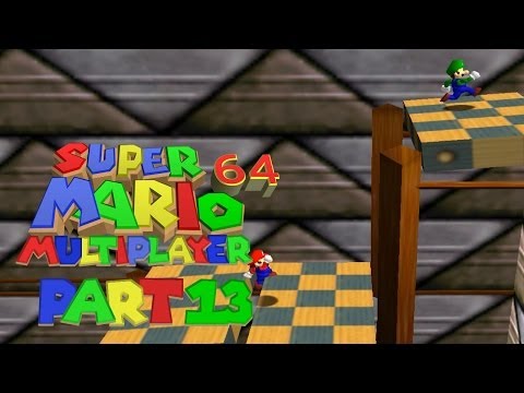 Let's Play Super Mario 64 Multiplayer - Part 13 - ft. M00sician
