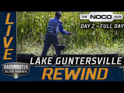 2020 Bassmaster LIVE at Lake Guntersville - Day 2 (THURSDAY)