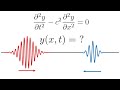Wave Equation General Solution Via Fourier Transform