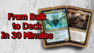 Building Commander Decks In 30 Minutes!