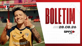 BOLETIM DO FEMININO: 28/08/2026 | SPFC PLAY