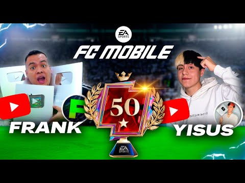 🔥FRANK VS YISUS!!!☠️ Llegando a 50 ESTRELLAS con YOUTUBERS!☠️☠️☠️@Frankfifa