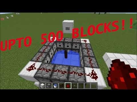 How To Make A Small TNT Launch Cannon In Minecraft (Upto 500 Blocks!!!)
