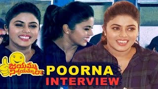 Actress Poorna interview about Jayammu Nischayammu Raa Movie