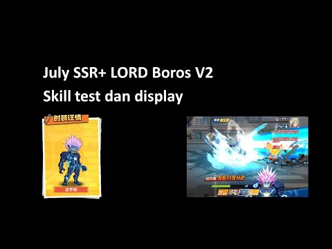 Boros v2 Skill Set test dan display