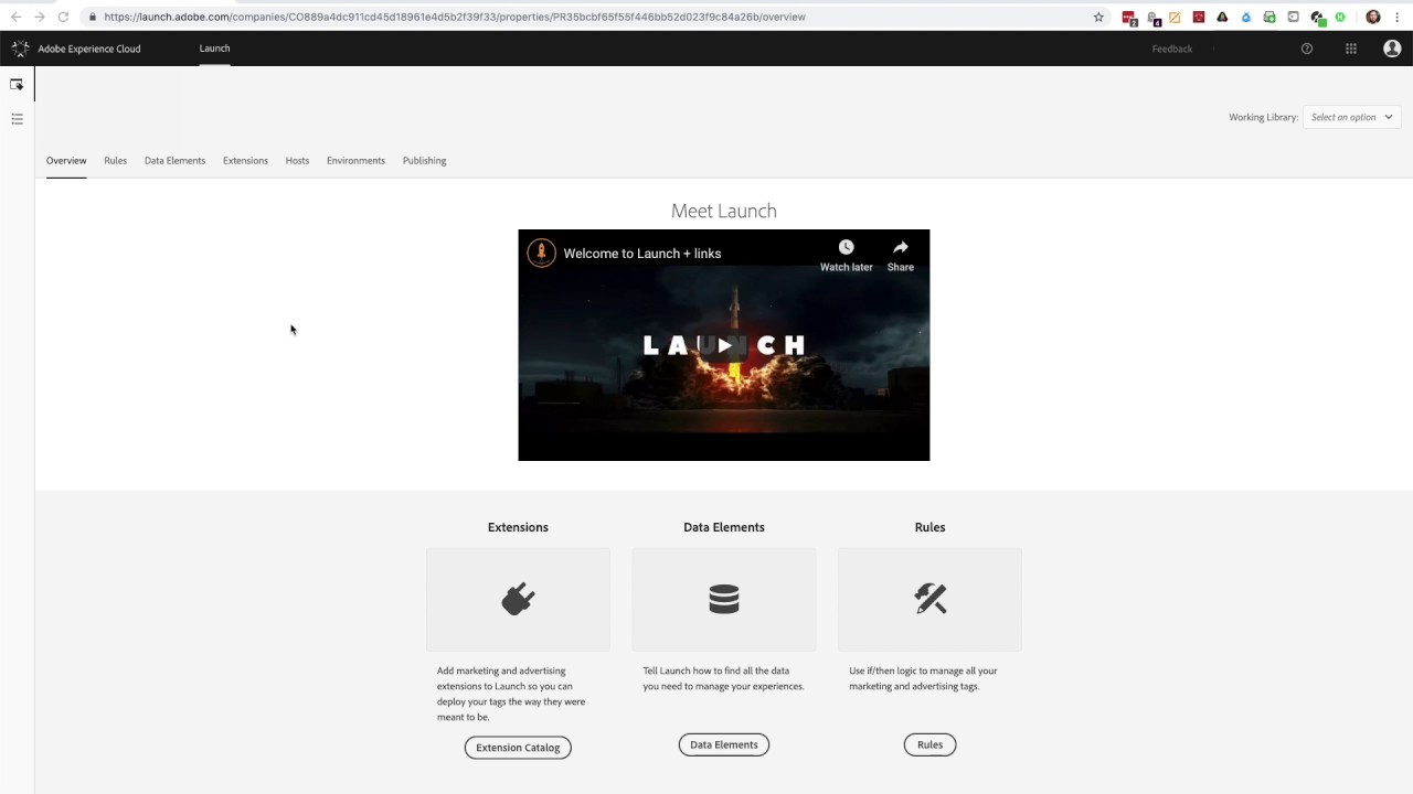 Adobe Launch Basics - Embedding Launch and Environments