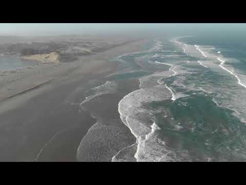 Drone footage of Salmon Creek and surrounding area