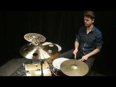 Quick Demo of Sabian HHX Complex O-Zone 17 and Zildjian Special Dry Trash Crash 17