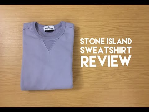 Stone island lavender sweatshirt - review