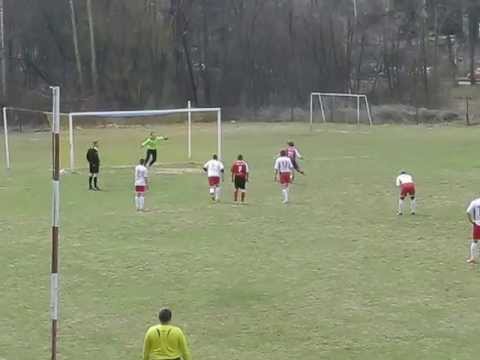 2013.04.14 Przemsza Okradzionów - CKS Czeladź 4:2 (2:1) - gol na 2-0